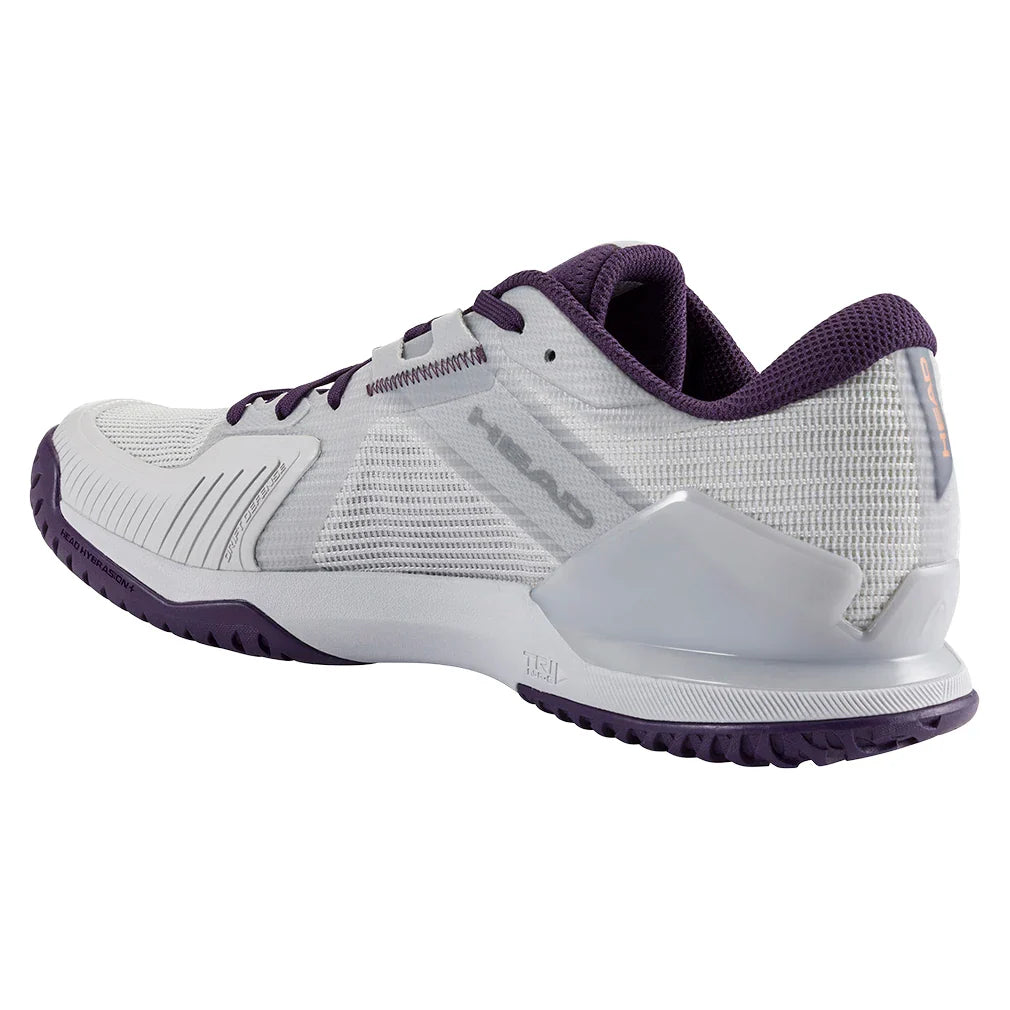 Men's Sprint Pro 4.0 Tennis Shoes Light Grey and Purple Night