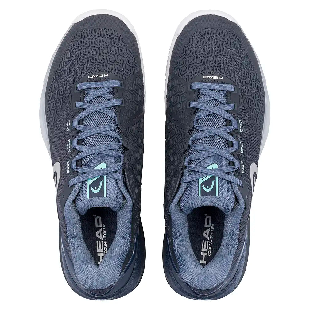 Men's Revolt Pro 5.0 Clay Tennis Shoes Blueberry and Teal