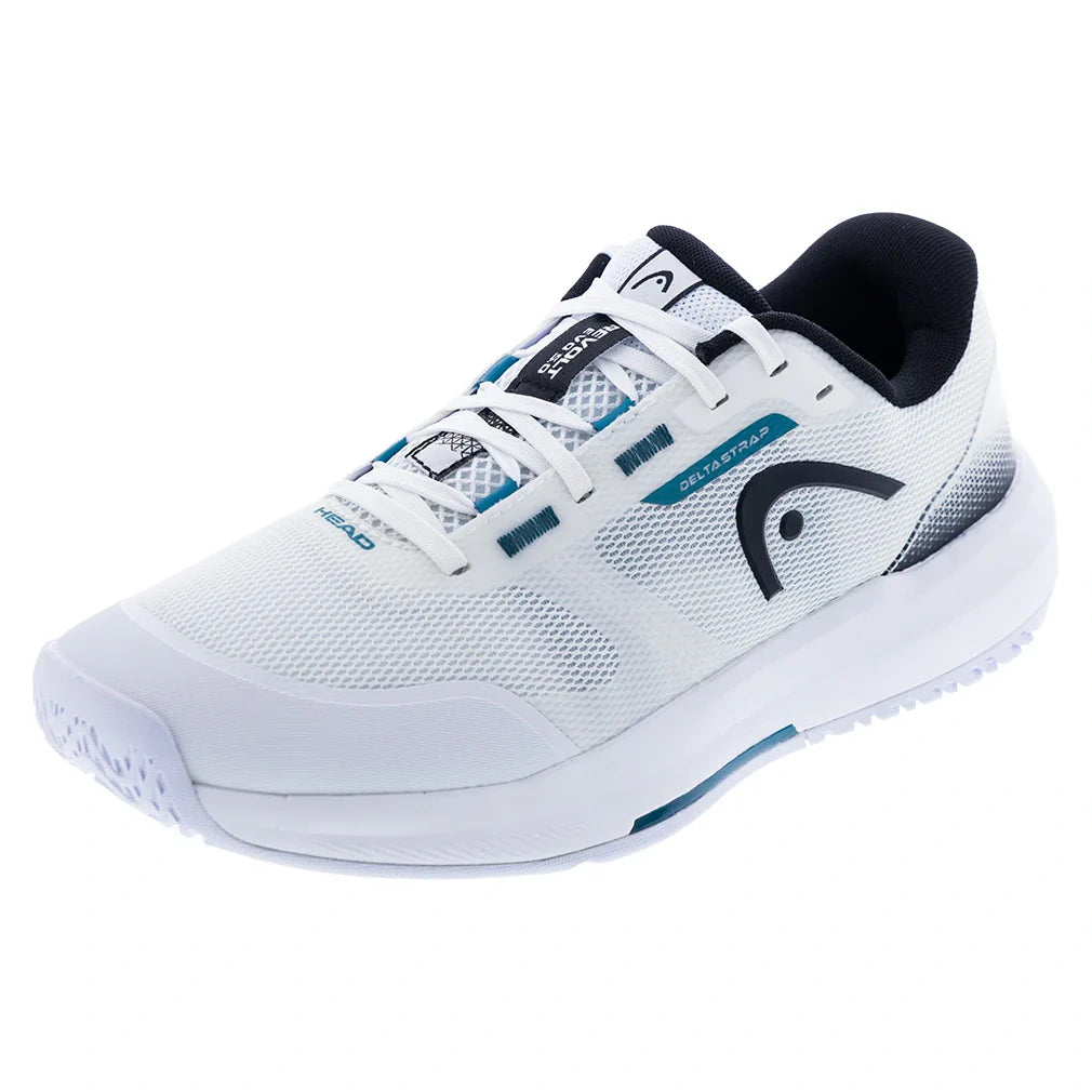 Men's Revolt Evo 5.0 Tennis Shoes White and Black