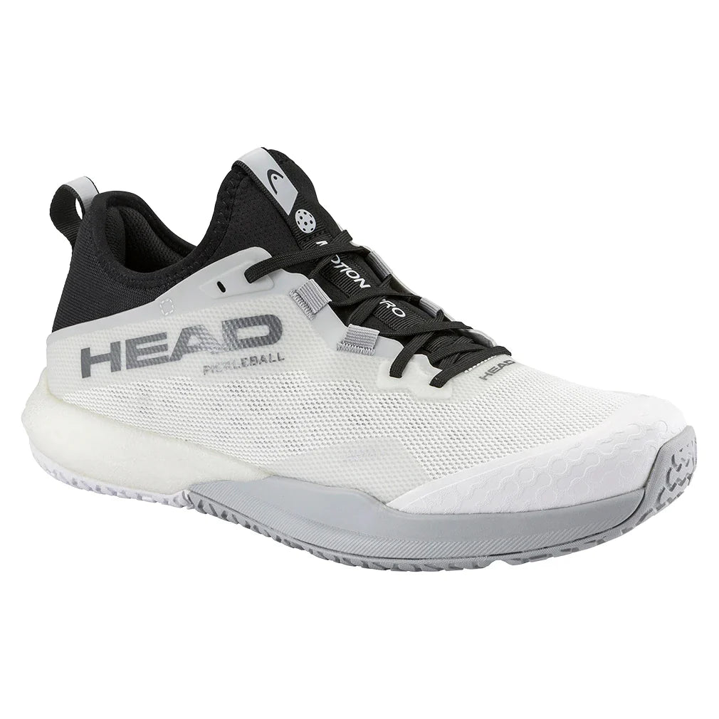 Men's Motion Pro Pickleball Shoes White and Black-Footwear-Head-273746WHBK-y-711561Tennis Express