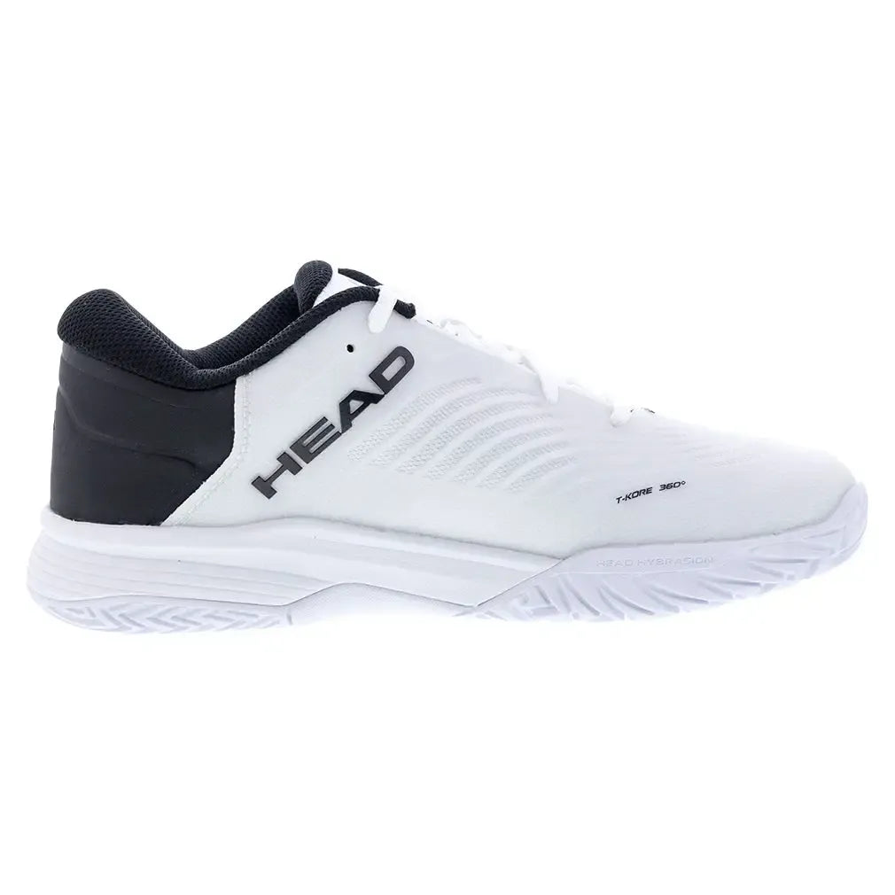 Juniors Revolt Pro 4.5 Tennis Shoes White and Black