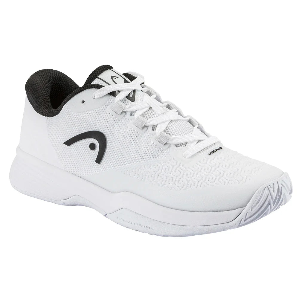 Juniors' Revolt Pro 5.0 Tennis Shoes White and Black