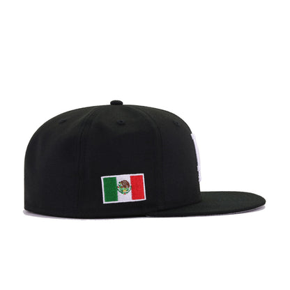Los Angeles Dodgers Black MEXICO Flag New Era 59Fifty Fitted