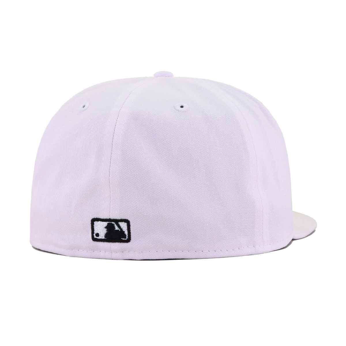 New York Yankees White Real Black Logo New Era 59Fifty Fitted