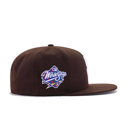 San Diego Padres Burnt Wood 1998 World Series New Era 59Fifty Fitted