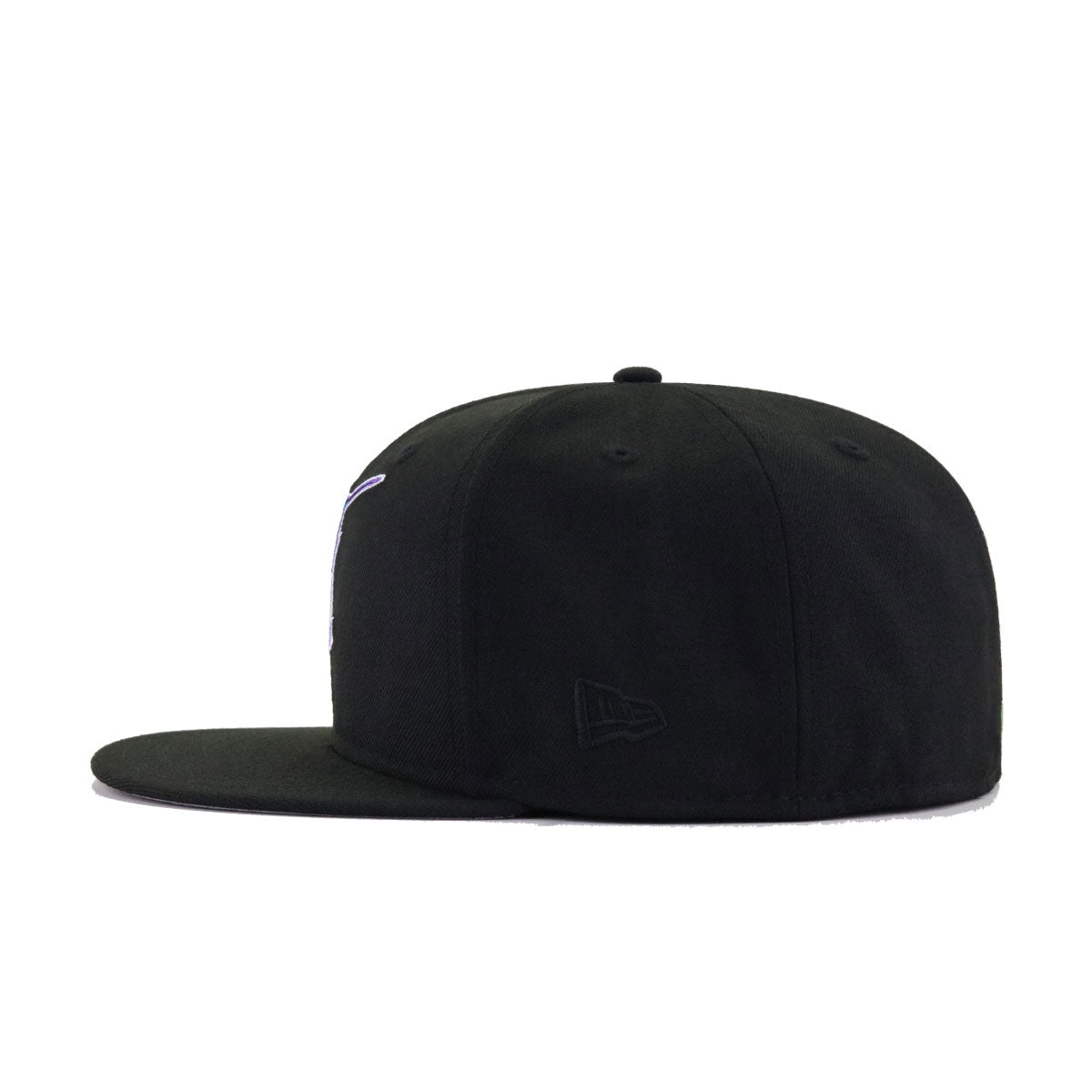 Tampa Bay Rays Black Upside Down New Era 59Fifty Fitted