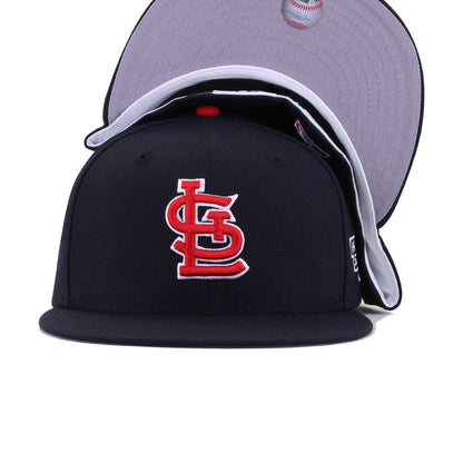 St Louis Cardinals Navy 2004 World Series Cooperstown New Era 59Fifty Fitted