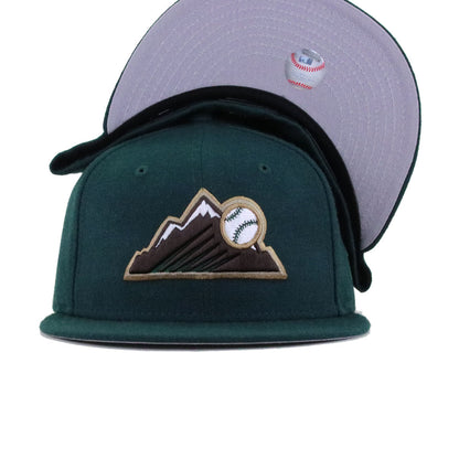 Colorado Rockies Dark Green Batting Practice New Era 59Fifty Fitted