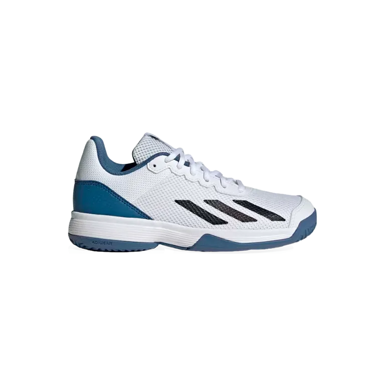 Padel Shoes Adidas CourtFlash Kids Blanco