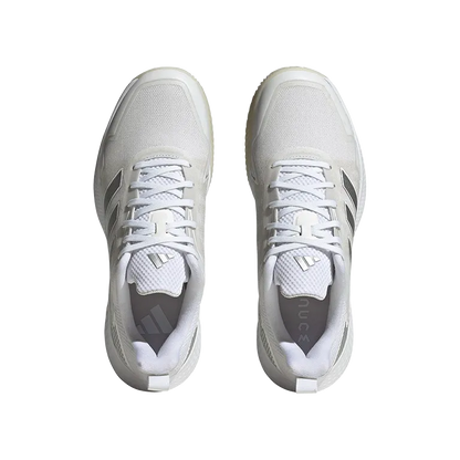 Padel Shoes Adidas Defiant Speed Clay Mujer blancas