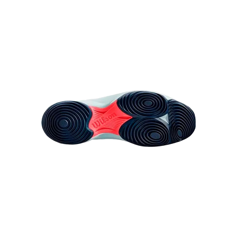 Padel Shoes Wilson Hurakn Pro White/Cooling Spray/Navy Blazer
