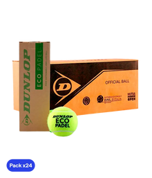 Box Balls  Dunlop Eco Padel (Pack x24)