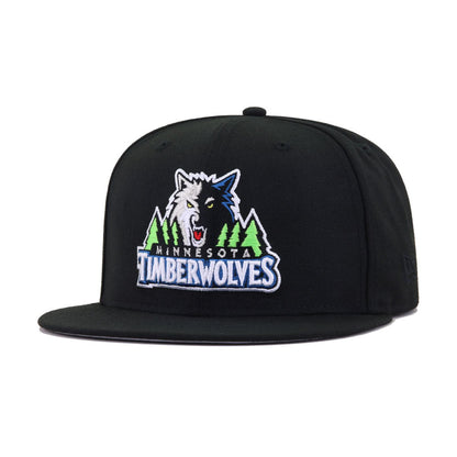 Minnesota Timberwolves Black 1996 New Era 59Fifty Fitted
