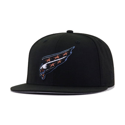 Washington Capitals Black Screaming Eagle New Era 59Fifty Fitted