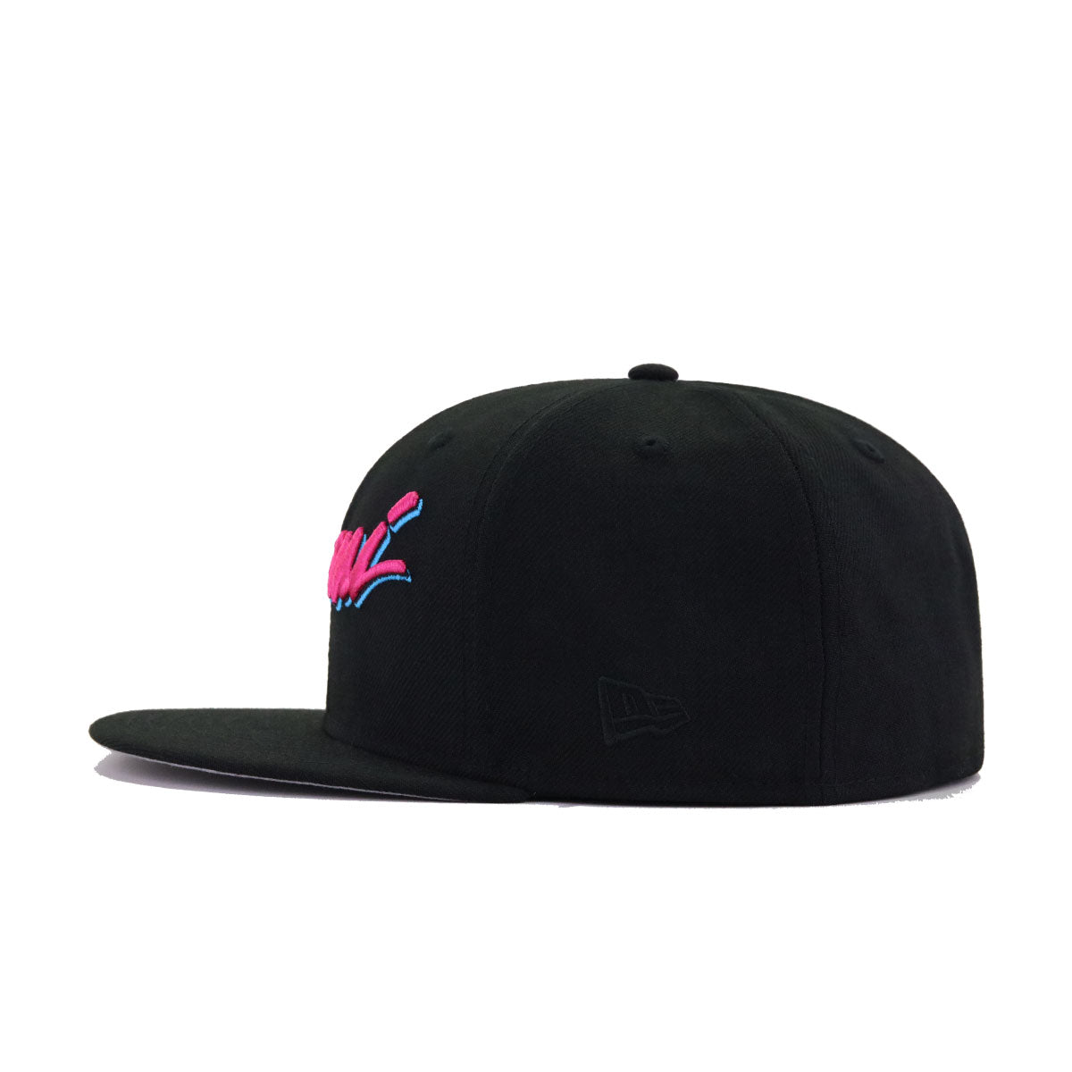 Miami Heat Black New Era 59Fifty Fitted