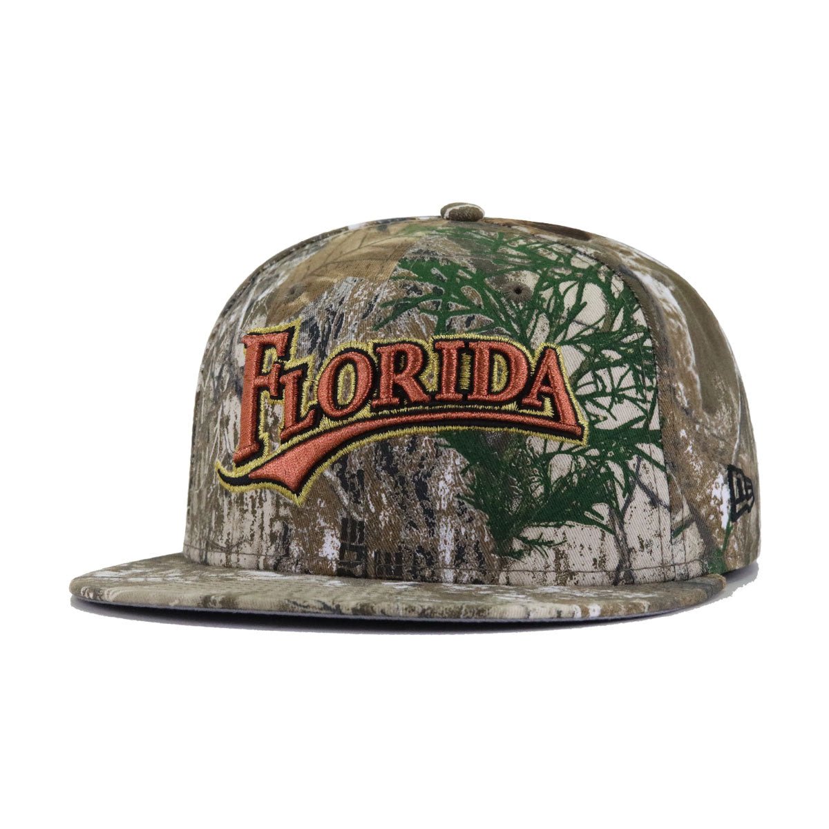 Florida Marlins Real Tree Edge Camouflage New Era 59Fifty Fitted