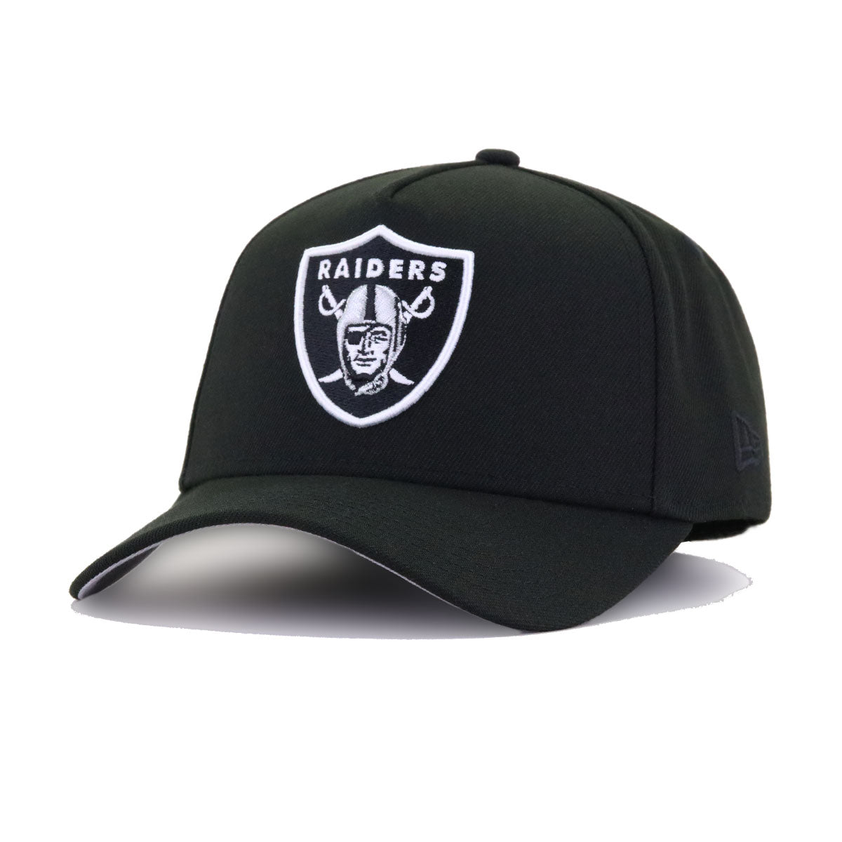 Las Vegas Raiders Black New Era 9Forty A-Frame Snapback