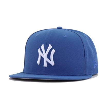 New York Yankees Indigo New Era 59Fifty Fitted