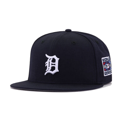 Detroit Tigers Navy 2006 World Series Cooperstown New Era 59Fifty Fitted