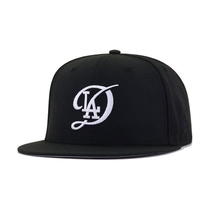 Los Angeles Dodgers Black City Connect New Era 59Fifty Fitted