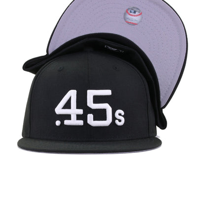 Houston Colt 45s Black Glow in the Dark New Era 59Fifty Fitted