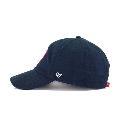 Washington Nationals Navy 47 Brand Clean Up Dad Hat