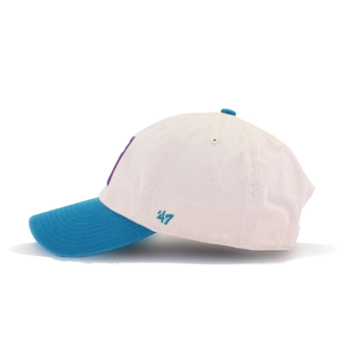 Arizona Diamondbacks Natural Teal 47 Brand Clean Up Dad Hat
