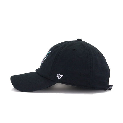 Philadelphia Eagles Black 47 Brand Clean Up Dad Hat