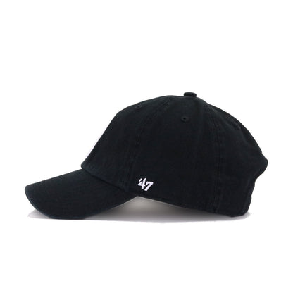 Los Angeles Dodgers Black 47 Brand Clean Up Dad Hat