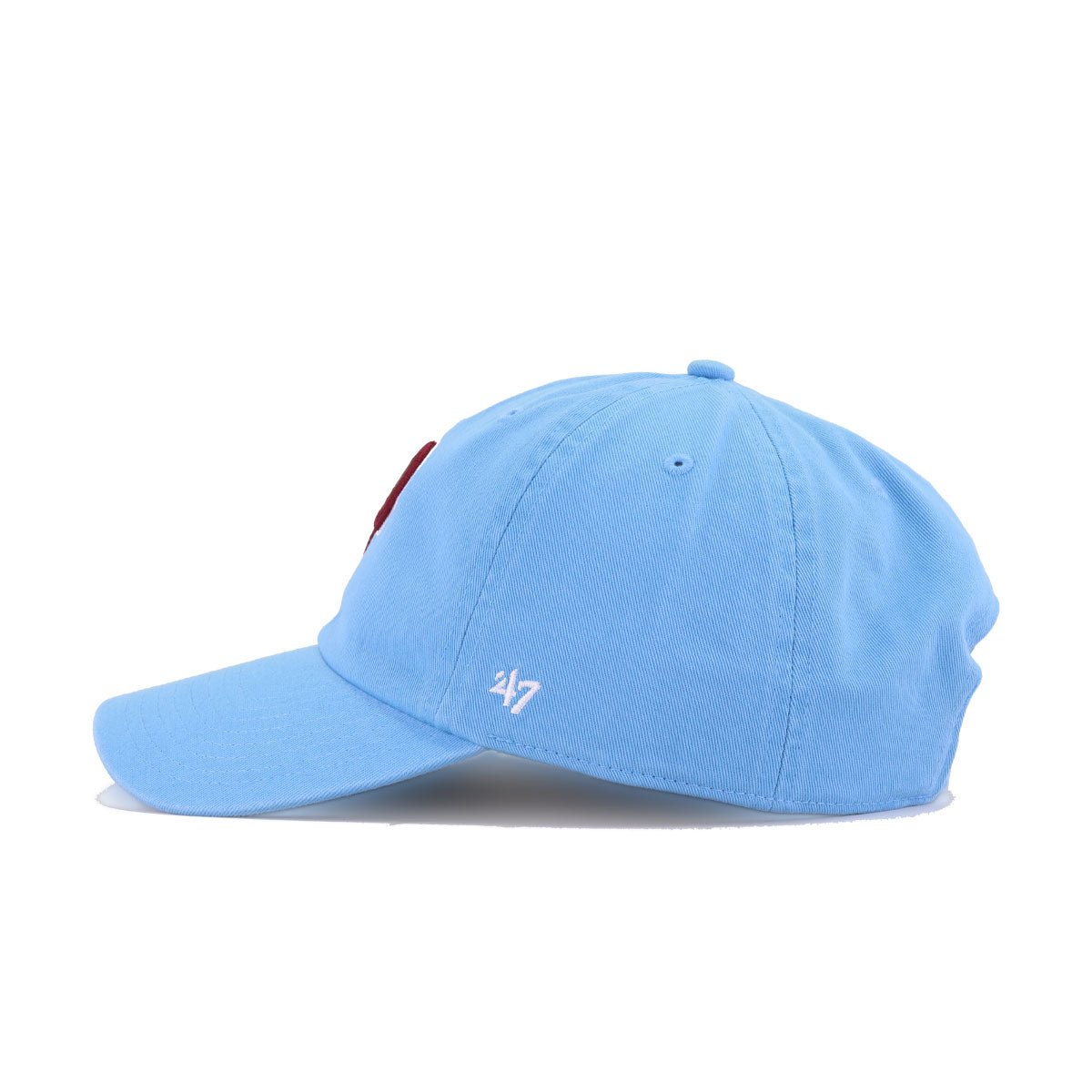 Philadelphia Phillies Sky Blue Cooperstown 47 Brand Clean Up Dad Hat