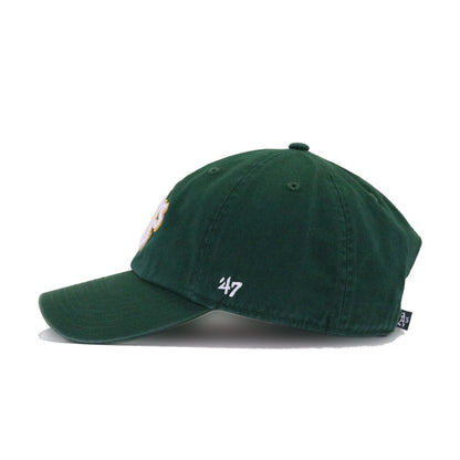 Oakland Athletics Dark Green 47 Brand Clean Up Dad Hat