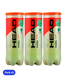 Balls  HEAD Padel Team (Pack x3)