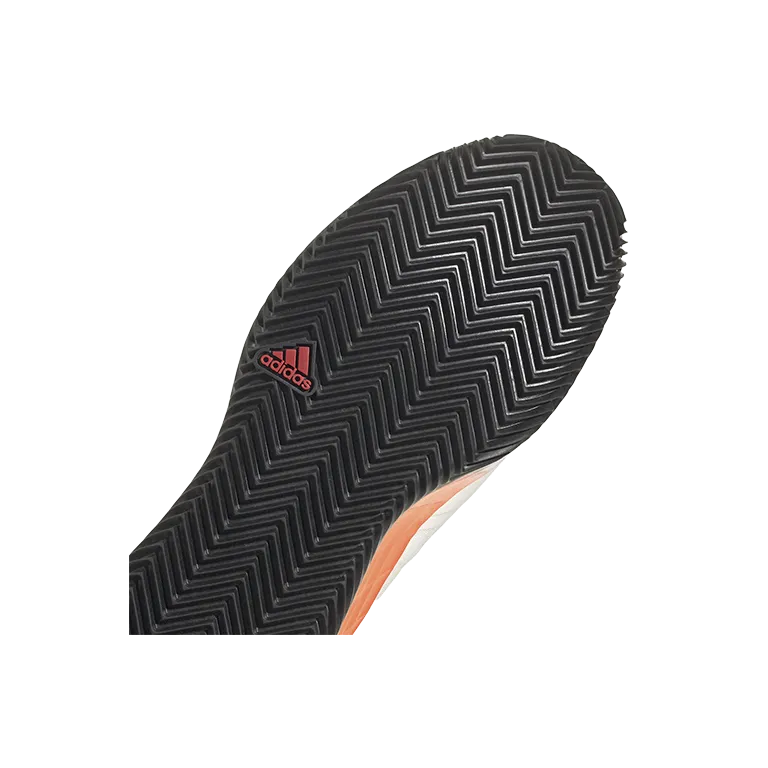Padel Shoes Adidas adizero Ubersonic 4 M Clay Blanco/Naranja