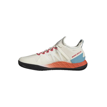 Padel Shoes Adidas adizero Ubersonic 4 M Clay Blanco/Naranja