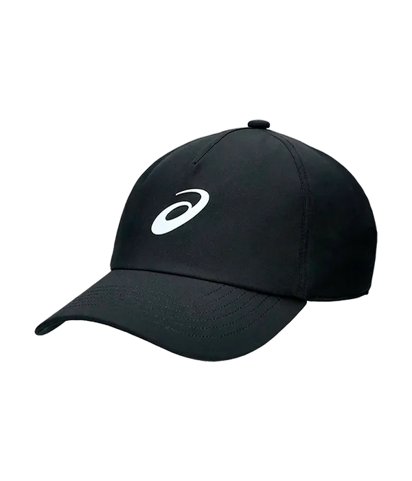 Cap Asics Logo grande Performance Negro 2025
