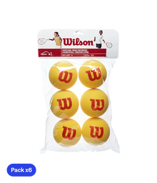 Balls  Wilson Tour Foam Tenis (Pack x6)