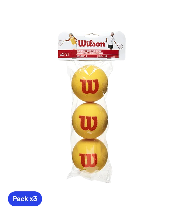 Balls  Wilson Tour Foam Tenis (Pack x3)