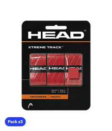 Overgrips HEAD XtremeTrack Rojo (Pack x3)