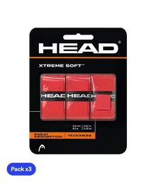 Overgrips HEAD XtremeSoft Rojo (Pack x3)