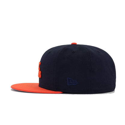Houston Colt 45s Navy Orange New Era 59Fifty Fitted