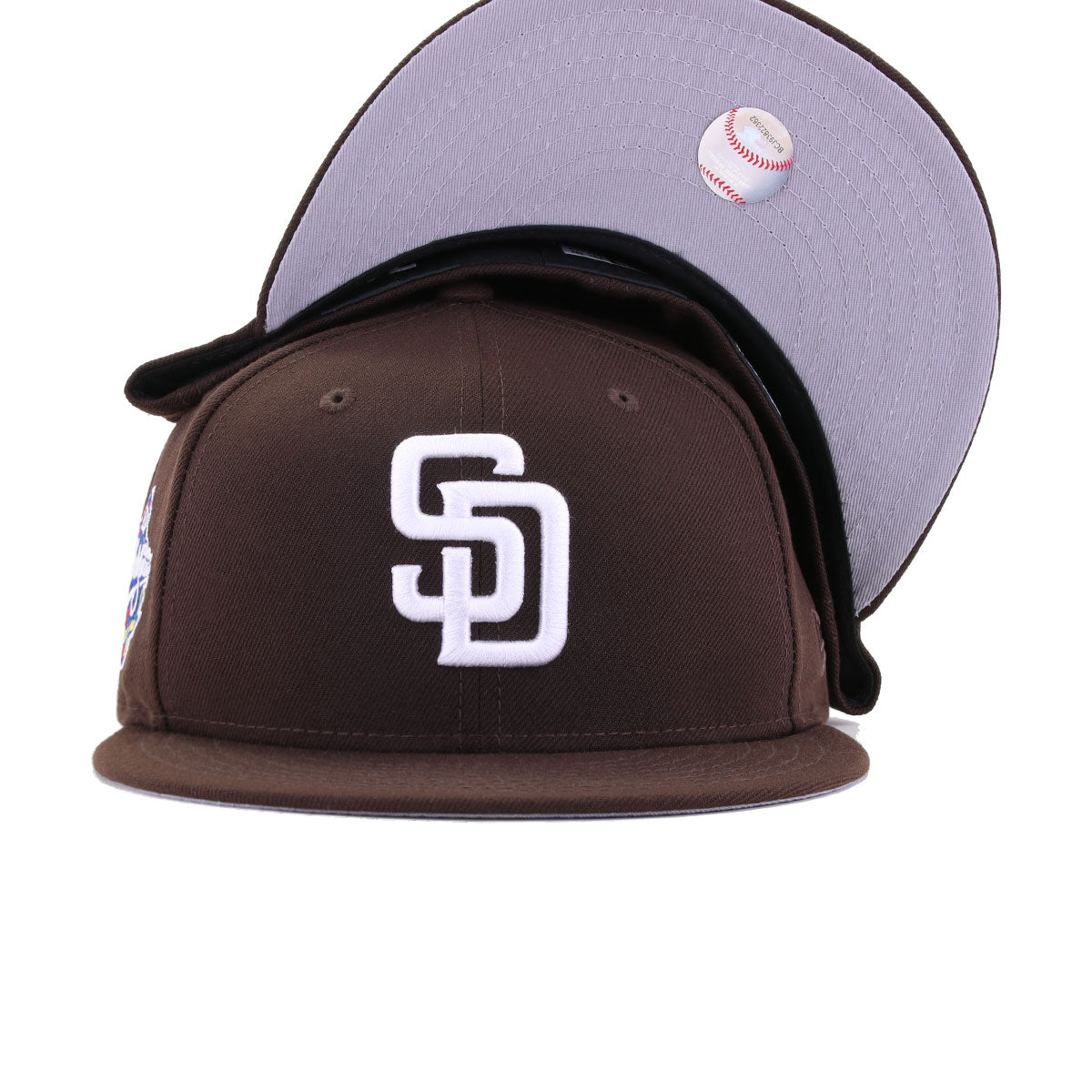 San Diego Padres Burnt Wood 1998 World Series New Era 59Fifty Fitted