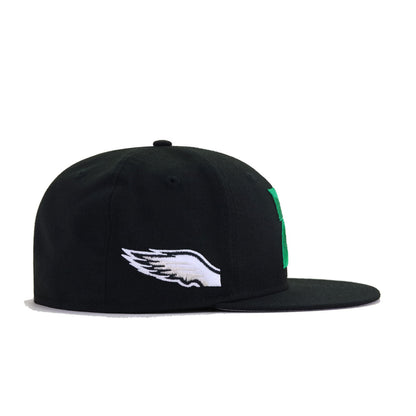 Philadelphia Eagles Black 1996 WINGS New Era 59Fifty Fitted