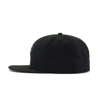 Washington Capitals Black Screaming Eagle New Era 59Fifty Fitted