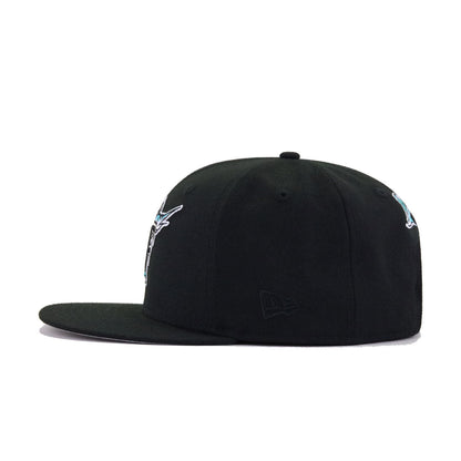 Florida Marlins Black New Era 9Fifty Snapback