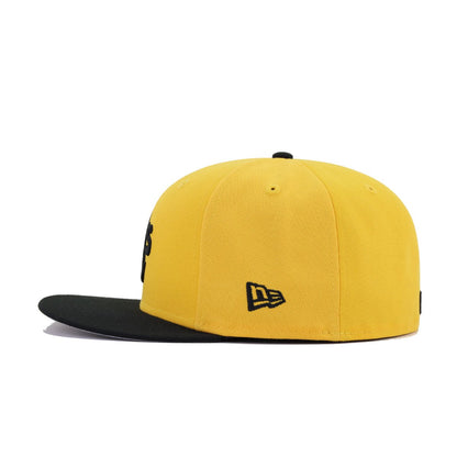 Oakland Athletics A Gold Black New Era 59Fifty Fitted