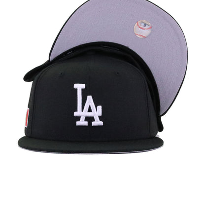 Los Angeles Dodgers Black MEXICO Flag New Era 59Fifty Fitted