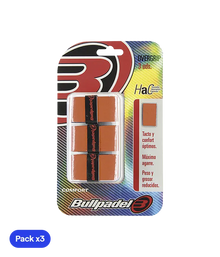 Overgrips Bullpadel GB1200 Comfort Naranja Flúor (Pack x3)