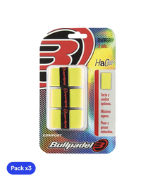 Overgrips Bullpadel GB1200 Comfort Amarillo Fluor (Pack x3)