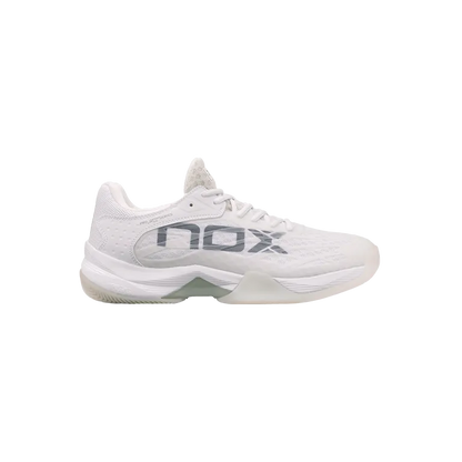 Padel Shoes NOX AT10 Lux Blanco/Gris
