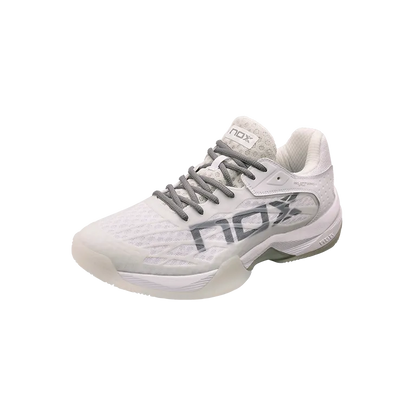 Padel Shoes NOX AT10 Lux Blanco/Gris